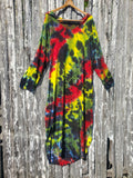 RUSTA Tie Dye Hooded Dress