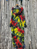 RUSTA Tie Dye Hooded Dress
