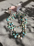 AQUARIUS Mermaid Necklace with Pearls