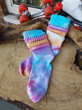 Pastel Rainbow Slouchy Socks