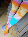 Pastel Thigh High Socks