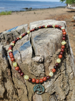 TREE of LIFE Wooden Beads Necklace