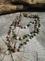 Earthy Layering Necklace, FOREST