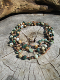 Earthy Layering Necklace, FOREST