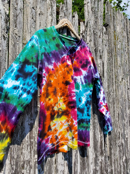 Purple 2024 henley shirt