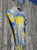 Comfy Beach Kaftan in SUNSHINE Tie Dye