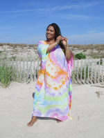 PASTEL RAINBOW Kaftan Dress