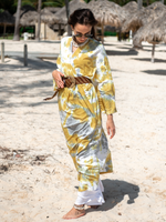 Hand Dyed Unisex Kimono Robe
