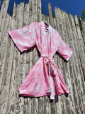 CHERRY BLUSH Short Kimono