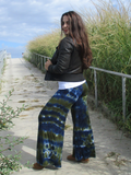 Palazzo Pants, FOREST Tie Dye