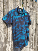 JADED Hand Dyed Polo Shirt in Organic Cotton