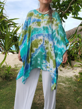 SEAWEED Tie Dye Beach Cover, Tunic or Maxi Length, 2 Sizes