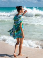 SEAWEED Tie Dye Beach Cover, Tunic or Maxi Length, 2 Sizes