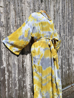 Hand Dyed Unisex Kimono Robe