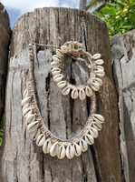 Cowrie Shell Statement Necklace & Anklet