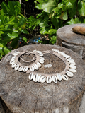Cowrie Shell Statement Necklace & Anklet